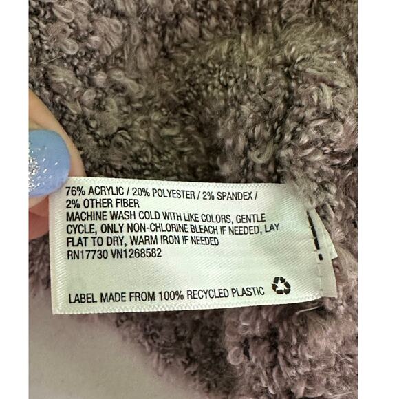 Universal Threads brown fringe loop chunky open front cardigan size Small - Picture 4 of 16